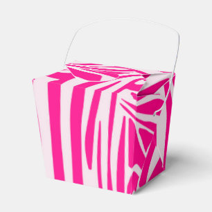 Rosa Zebramuster Geschenkschachtel