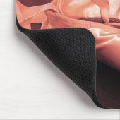 Rosa Zehe-Schuh-Foto Mousepad (Ecke)