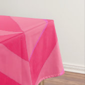 Rosa Zickzack Elegante Einrichtung im Speisesaal Tischdecke (Beispiel)