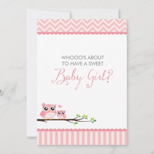 Rosa Zickzack | Mädchen der Einladung (Rückseite)