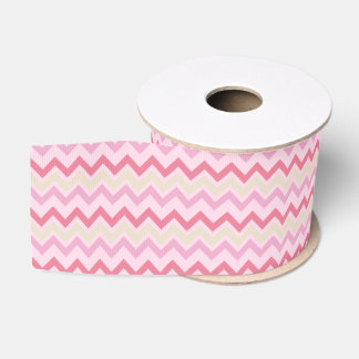 Rosa Zickzack Muster passt zum Ellie-Design Ripsband