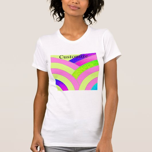 Rosa Zickzack Thunder_Cove T-Shirt (Vorderseite)