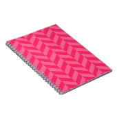 Rosa Zickzack trendy Writing Journal Notizblock (Rechte Seite)