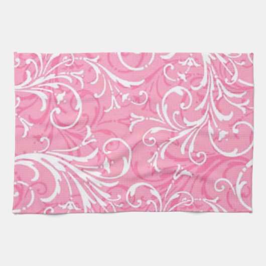 Rosa Zierküche Handtuch (Horizontal)