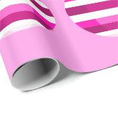 Rosa Zierpapier Geschenkpapier (Rolleneckpunkt)