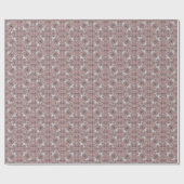 Rosa Zierpapier Geschenkpapier (Flach)