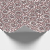 Rosa Zierpapier Geschenkpapier (Ecke)