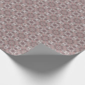 Rosa Zierpapier Geschenkpapier (Ecke)