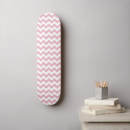 Rosa Zigzag, rosa Zickzack, geometrisches Muster Skateboard