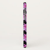 Rosa Zinnie, rosa Blütenmuster, hübsches Blumenmus Case-Mate iPhone Hülle (Hinten/Links)