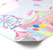 Rosa Zirkus Poster (Ecke)