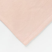Rosa Zitronen Moderne Weibliche Zitrusfrüchte Fleecedecke (Ecke)