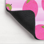 Rosa Zitronen Zitronen Sommerfrüchte Wasserfarbe Mousepad (Ecke)