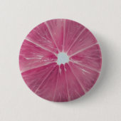 Rosa Zitrusfrüchte Button (Vorderseite)