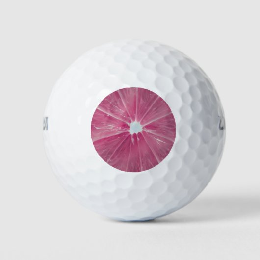 Rosa Zitrusfrüchte Golfball (Vorderseite)