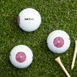 Rosa Zitrusfrüchte Golfball