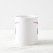 Rosa Zombie-Einhorn Kaffeetasse (Mittel)