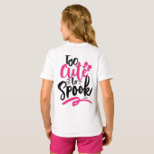 Rosa zu Niedlich, um Halloween zu sprechen T-Shirt (Schwarz voll)