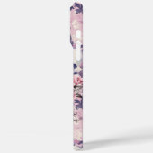 Rosa Zuckerschädel Case-Mate iPhone Hülle (Rückseite / Links)