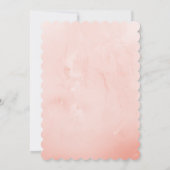 Rosa Zwei Beeren - Zwillinge Custom Birthday Einla Einladung (Rückseite)