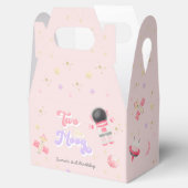 Rosa Zwei der Mond Weltraum Geburtstag Geschenkschachtel (Geöffnet)