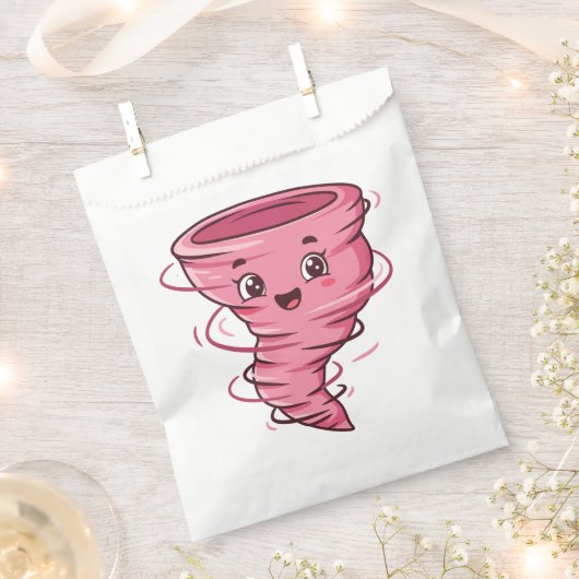 Rosa Zwei-Nado-Liebestasche Geschenktütchen (Ausgeschnitten)