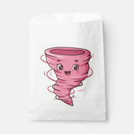 Rosa Zwei-Nado-Liebestasche Geschenktütchen