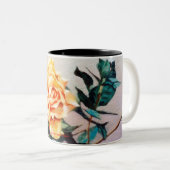 Rosa Zweifarbige Tasse (VorderseiteRechts)