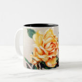 Rosa Zweifarbige Tasse (Vorderseite Links)