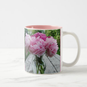 Rosa Zweifarbige Tasse