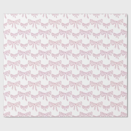 Rosabögen Geschenkpapier (Flach)