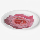 RosaCartoon. Pappteller (Schrägansicht)