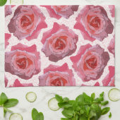 RosaCartoonus Handtuch (Gefaltet)