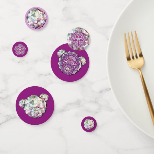 Rosace blau oder rot für baby&child konfetti (Gruppe)