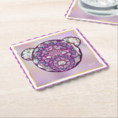 Rosace blau oder rot für baby&child untersetzer (angewinkelt)