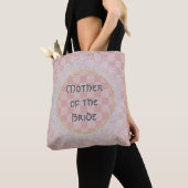 Rosafarbene Brautmutter-Tasche Tasche (Von Nahem)
