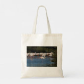 Rosafarbener Fläschchen Tragetasche (Rückseite)