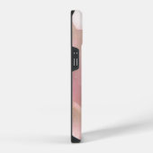 rosafarbener Perlen-Ästhetik-iPhone-14-Case. iPhone Hülle (Rechte Seite)