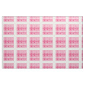 rosafarbenes Gewebe Stoff (Yard (91,4 cm))