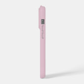 rosafarbenes iPhone-Case iPhone Hülle (Linke Seite)