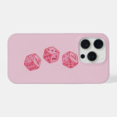 rosafarbenes iPhone-Case iPhone Hülle (Rückseite (Horizontal))