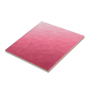 Rosafarbenes Licht Gradient geometrisches Maschenm Fliese