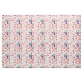 rosafarbenes Monster Valentinsbraut Frankenstein M Stoff (Fat Quarter (45,7 x 55,9 cm))