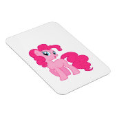 rosafarbenes Pony Magnet (Rechte Seite)