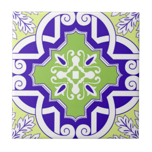 Rosafarbenes portugiesisches Mittelmeer-Mosaik Fliese