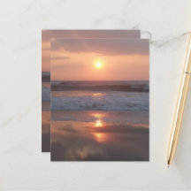 Rosafarbenes Sonnenuntergang