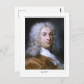 Rosalba Carriera #13 - Kunsthandwerk Postkarte (Vorne/Hinten)