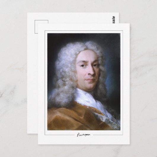 Rosalba Carriera #13 - Kunsthandwerk Postkarte (Vorne/Hinten)