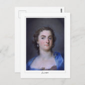 Rosalba Carriera #15 - Kunsthandwerk Postkarte (Vorne/Hinten)