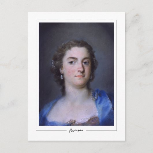 Rosalba Carriera #15 - Kunsthandwerk Postkarte (Vorderseite)